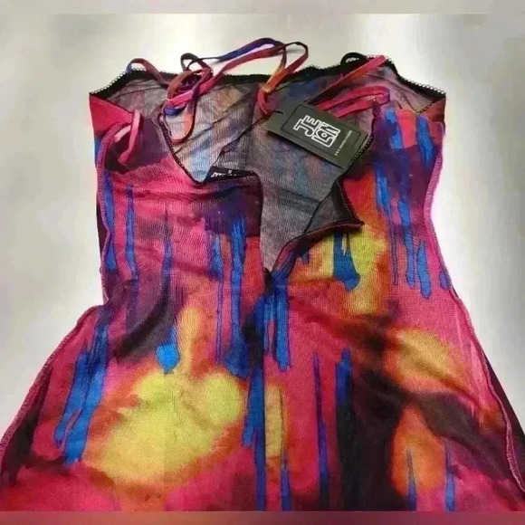 NWT Colorful MIDI Dress Size Small - Picture 5 of 5